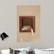 Cat in a Window Wall Mural