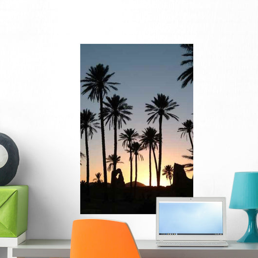 Coucher Soleil Figuig Wall Decal