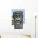 Carving of a face in City of Refuge National Historical Park Wall Mural