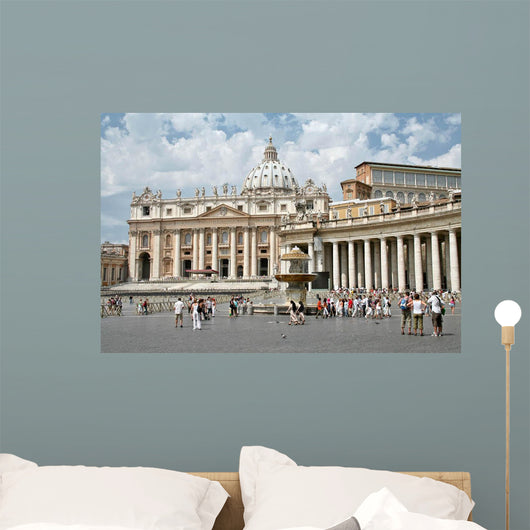 Piazza San Pietro Wall Decal