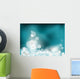 Abstract glowing lights Wall Mural