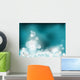 Abstract glowing lights Wall Mural