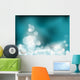 Abstract glowing lights Wall Mural