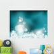 Abstract glowing lights Wall Mural