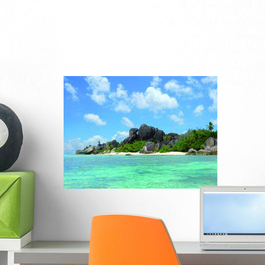 Anse Source D Argent Wall Decal