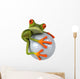 Frog and Golf Wall Decal