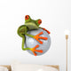 Frog and Golf Wall Decal