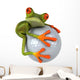 Frog and Golf Wall Decal