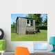 Old Cottage Garden Wall Decal
