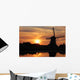 Typical Dutch Sunset Wall Decal