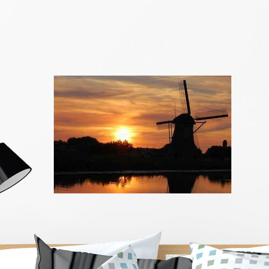 Typical Dutch Sunset Wall Decal