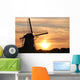 Dutch Windmill Beautiful Sun Wall Decal