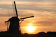 Dutch Windmill Beautiful Sun Wall Decal