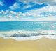 tropical beach Wall Mural
