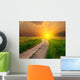 Evening Road Steppe