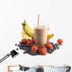 Smoothie Glass Surrounded Fruit Wall Decal