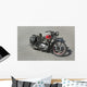 Vintage Motorcycle 70 Years Wall Decal