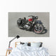 Vintage Motorcycle 70 Years Wall Decal