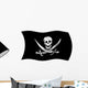 piraten fahne pirate flag Wall Decal