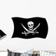 piraten fahne pirate flag Wall Decal