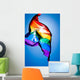 Rainbow Flag Wall Decal