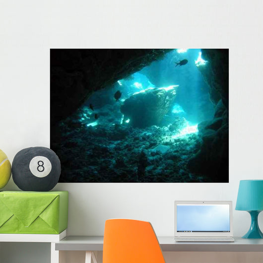 Unterwasserhohle Wall Decal