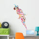 Colorful Parrot Wall Decal