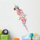 Colorful Parrot Wall Decal