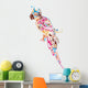 Colorful Parrot Wall Decal