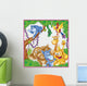 Jungle Animals Wall Mural