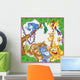 Jungle Animals Wall Mural