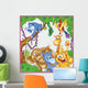 Jungle Animals Wall Mural