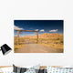 Gate and Fence Desert Wall Decal