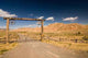Gate and Fence Desert Wall Decal