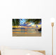 Tropical Beach at Sunset Wall Mural