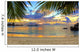 Tropical Beach at Sunset Wall Mural