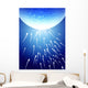 Spermatozoons, floating to ovule Wall Mural