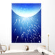 Spermatozoons, floating to ovule Wall Mural