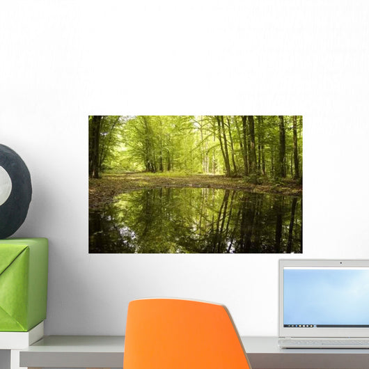 Trees from Green Forest Wall Decal