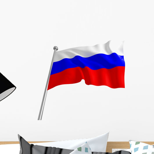 Russian Flag Wall Decal