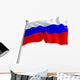 Russian Flag Wall Decal