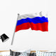 Russian Flag Wall Decal