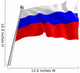Russian Flag Wall Decal