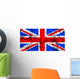 grunge union jack Wall Mural