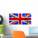 grunge union jack Wall Mural