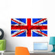 grunge union jack Wall Mural