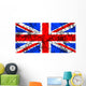grunge union jack Wall Mural