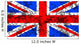 grunge union jack Wall Mural