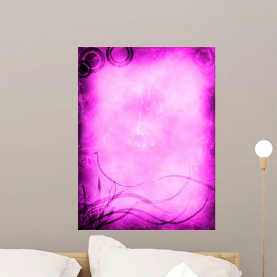 Crown for Web or Wall Decal Design 1 shown on a wall