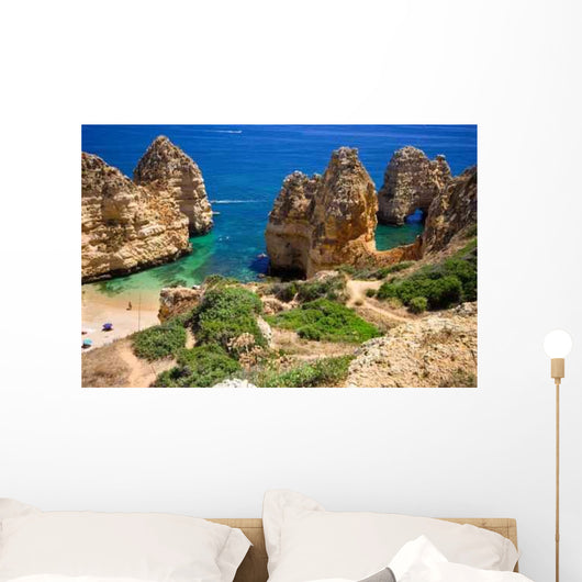 Algarve Rock Coast Portugal Wall Decal